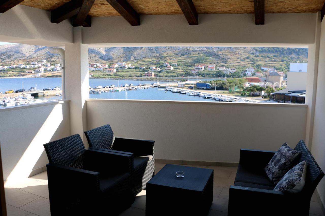 Apartment Penthouse & Apartment Studio Franci Pag Town Exterior foto